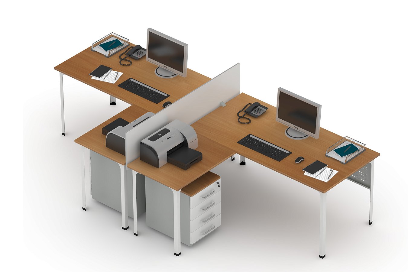 стол на два компьютера